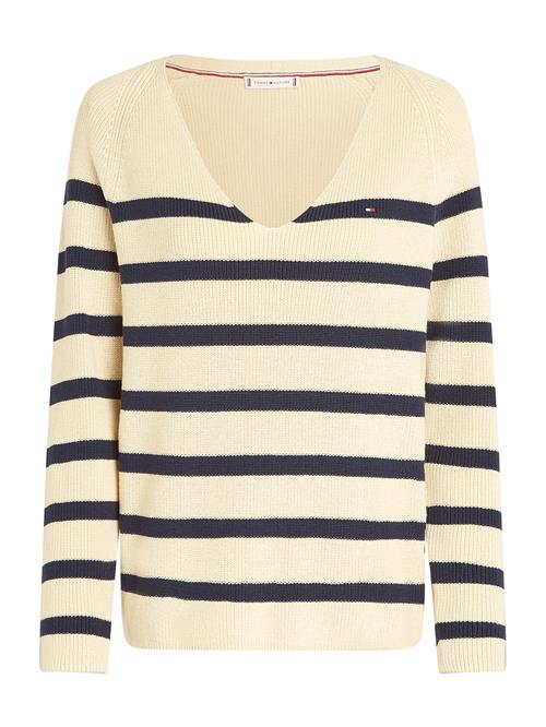 Se TOMMY HILFIGER Pullover  marin / uldhvid ved About You