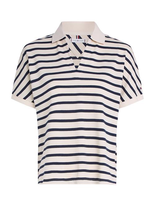 Se TOMMY HILFIGER Shirts  mørkeblå / hvid ved About You