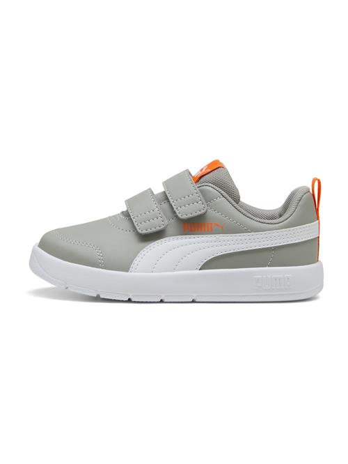 PUMA Sneakers 'Courtflex V3'  grå / orange / hvid