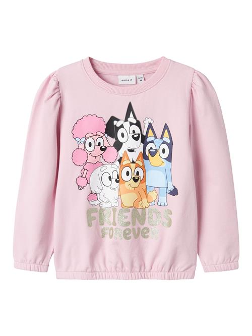 NAME IT Sweatshirt 'Bluey '  blandingsfarvet / pink