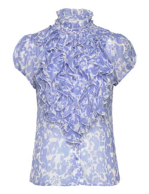 Se Liljasz Crinkle Ss Shirt Saint Tropez Blue ved Booztlet