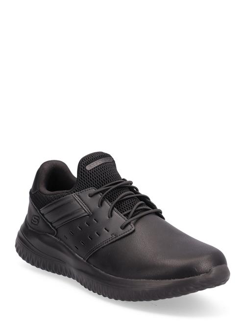 Mens Delson 3.0 Skechers Black