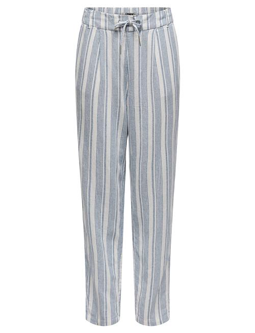 Onlcaro-Poptrash Easy Linen Bl Pnt ONLY Blue
