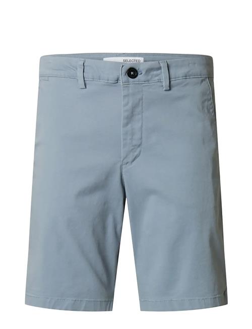 Slhslim-Miles Flex Shorts Noos Selected Homme Blue