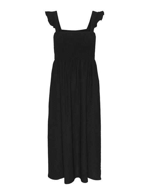 Pcluna Smock Strap Dress Sa Jrs Bc Pieces Black