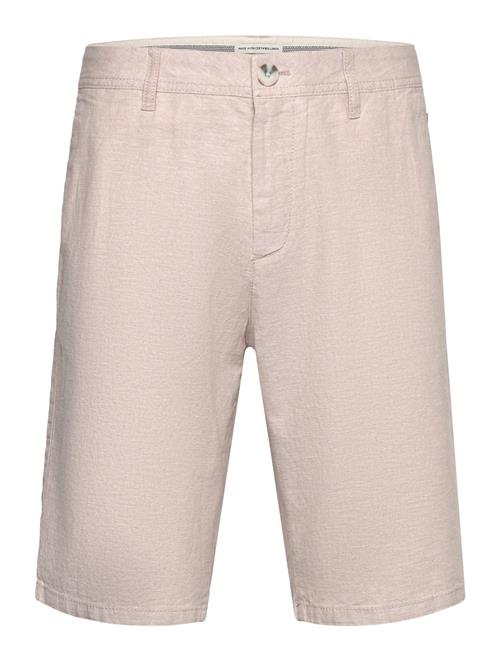 Regular Linen Chino Shorts Tom Tailor Beige