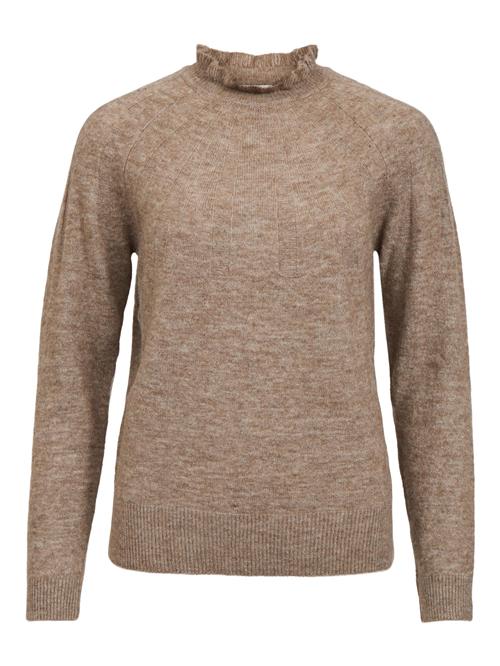 Se VILA Pullover 'Dua'  mørkebeige ved About You