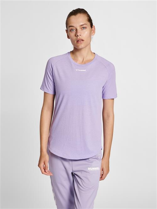 Se Hummel Funktionsbluse 'VANJA '  lavendel / hvid ved About You