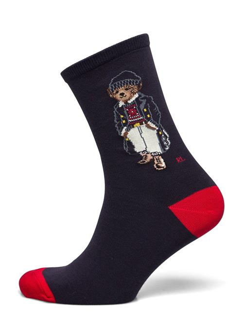 Polo Bear Cotton-Blend Trouser Socks Polo Ralph Lauren Navy