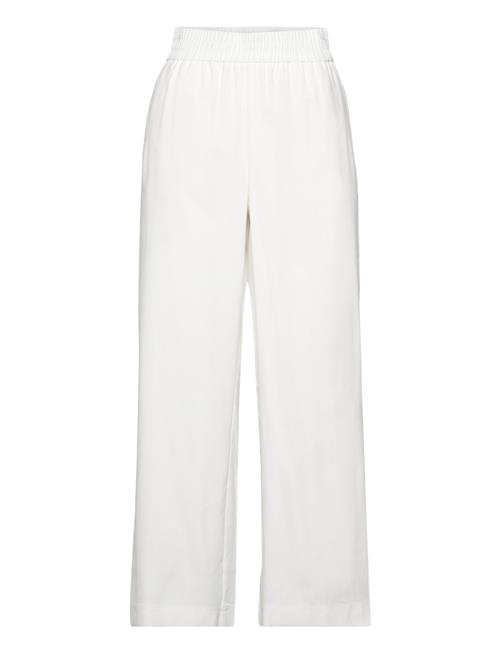 Se Vmcarmen Hw Wide Pull-On Pant Noos Vero Moda White ved Booztlet