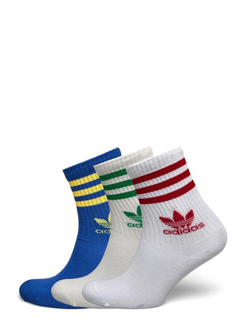 3 Stripes Crew Sock 3 Pair Pack Adidas Originals Patterned