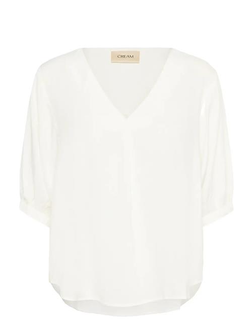 Se Cririna Blouse Cream White ved Booztlet