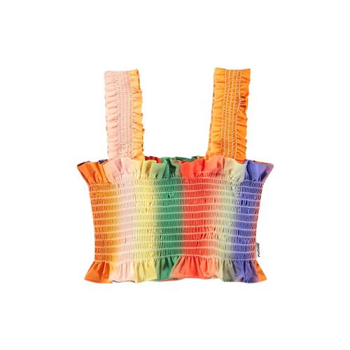 Molo Rolfia Top Big Rainbow 110/116 cm  Orange.  110/116 cm  kvinde