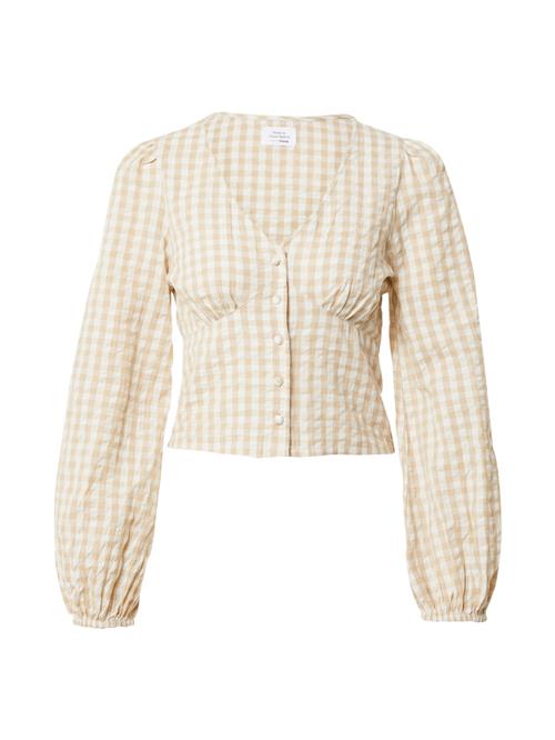 Daahls by Emma Roberts exclusively for ABOUT YOU Bluse 'Hailey'  beige / hvid