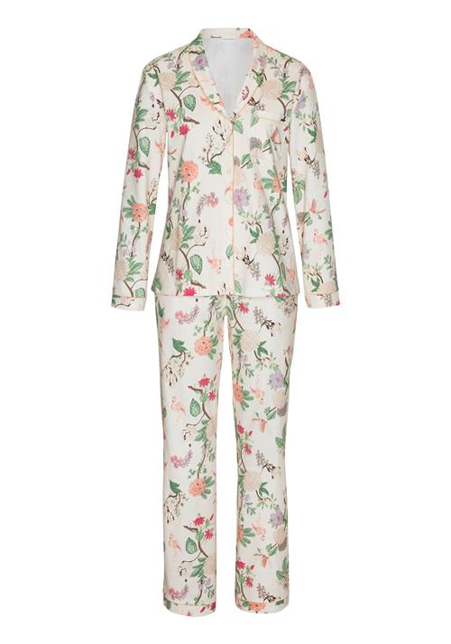 LASCANA Pyjamas  blandingsfarvet / naturhvid