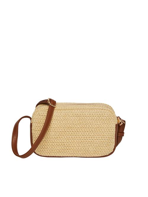 PIECES Skuldertaske 'PCAnita'  beige / karamel