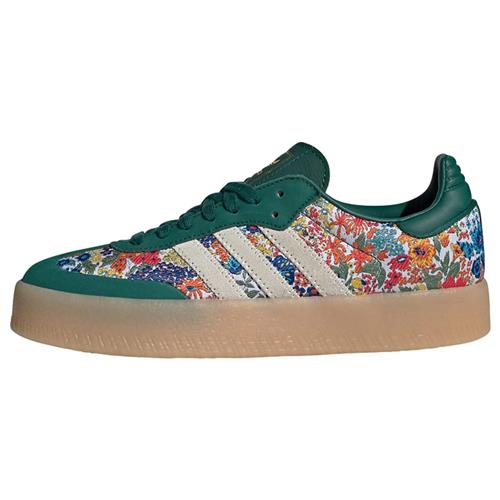 ADIDAS ORIGINALS Sneaker low 'Sambae x Liberty London'  lyseblå / gul / mørkegrøn / pudder