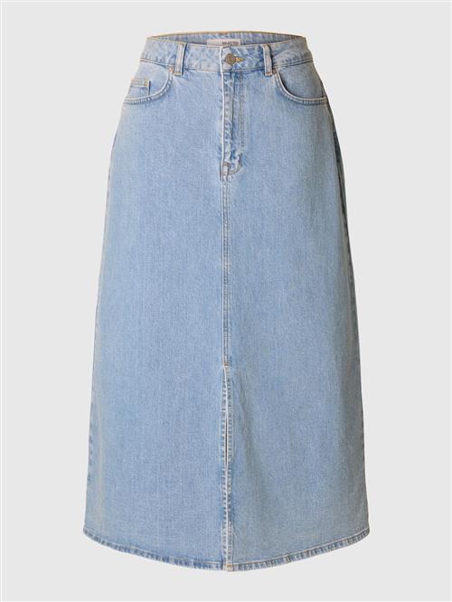 SELECTED FEMME Nederdel  lyseblå