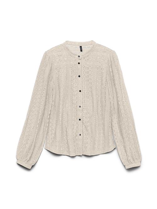 VERO MODA Bluse 'VMVictoria'  lysegrå