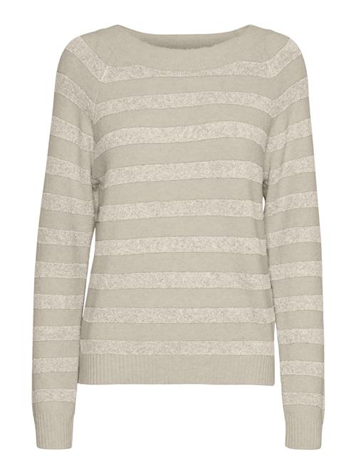 VERO MODA Pullover 'VMDoffy'  beige / naturhvid