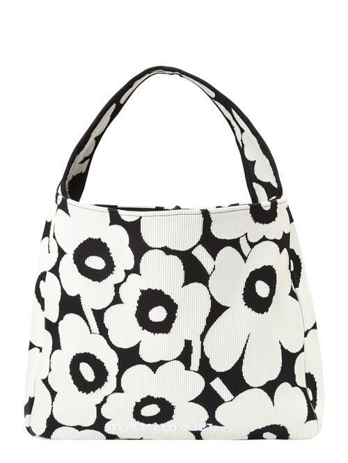 Marimekko Skuldertaske  sort / hvid