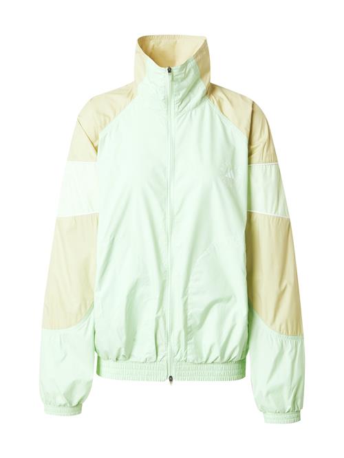 ADIDAS BY STELLA MCCARTNEY Træningsjakke  khaki / lysegrøn / hvid