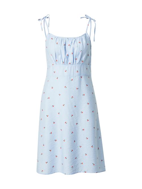 VERO MODA Sommerkjole 'VMOdette'  lyseblå / rød / hvid