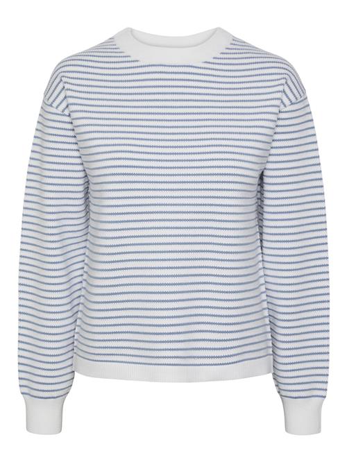 PIECES Pullover 'PCPhilippa'  opal / hvid