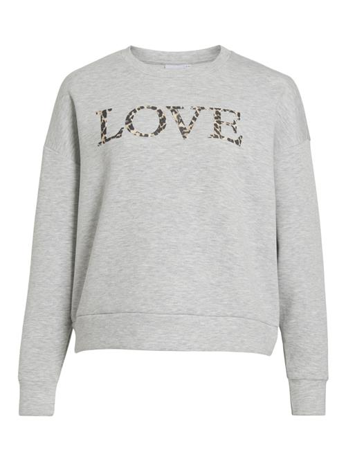 Se VILA Sweatshirt  brun / grå / sort ved About You