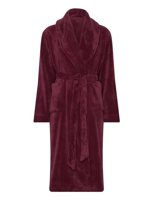 Se Robe Coral Fleece Lindex Burgundy ved Booztlet