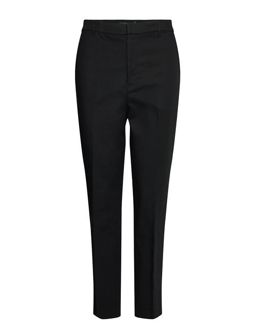 Se Double-Faced Stretch Cotton Pant Lauren Ralph Lauren Black ved Booztlet