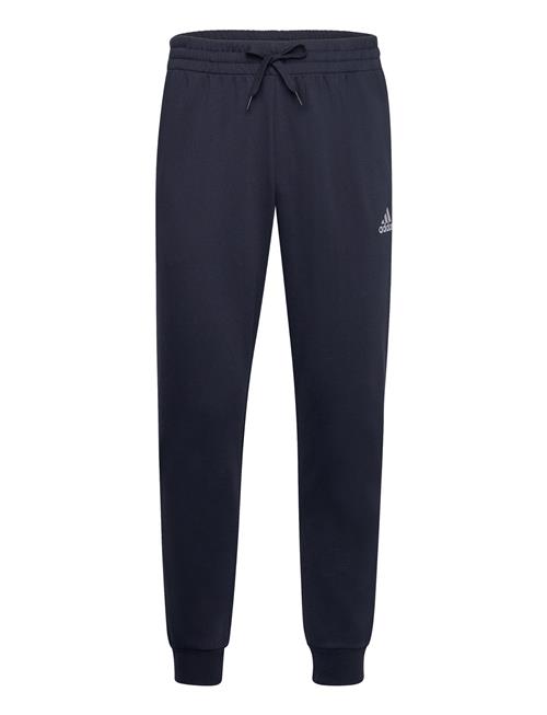 Se Essentials Fleece Regular Tapered Pants Adidas Sportswear Navy ved Booztlet