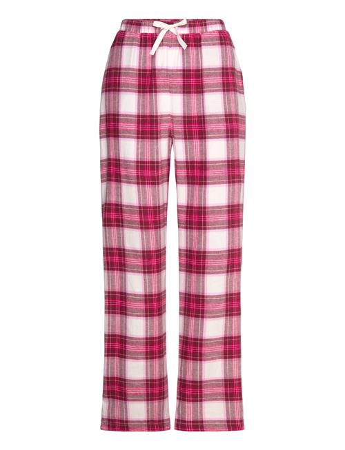 Se Pyjama Trousers Y D Check Lindex Red ved Booztlet