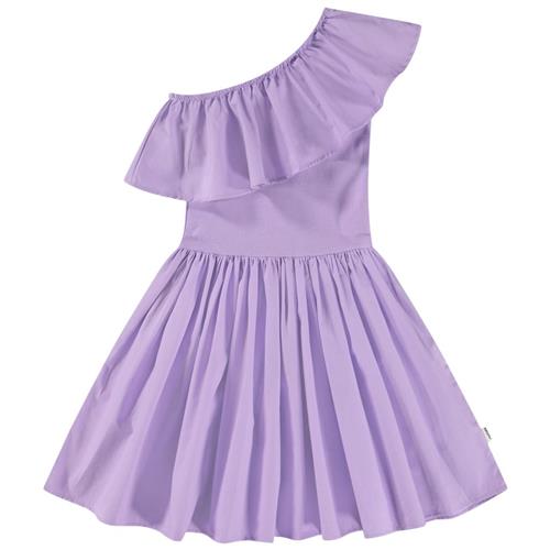Molo Chloey Short Sleeve Dress Violaceous 110/116 cm  Lilla  110/116 cm  kvinde