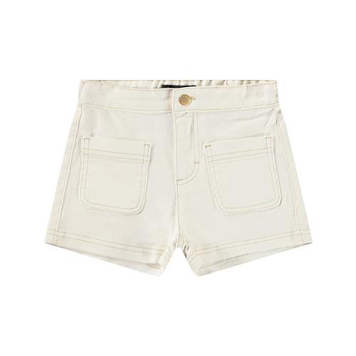 Molo Amanda Shorts Crisp White 104cm  Hvid  104 cm  kvinde