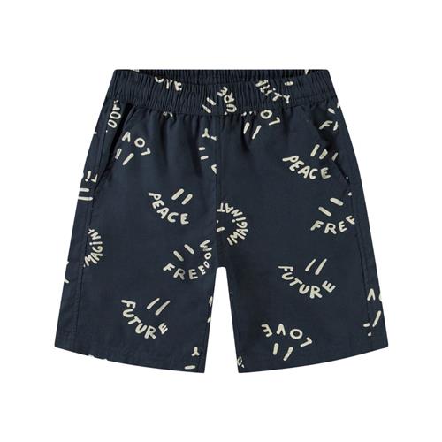 Molo Avart Shorts Smile Words 140 cm  Marineblå  140 cm  mand
