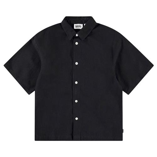 Molo Richie Shirt Black 122/128 cm  Sort  122/128 cm  mand