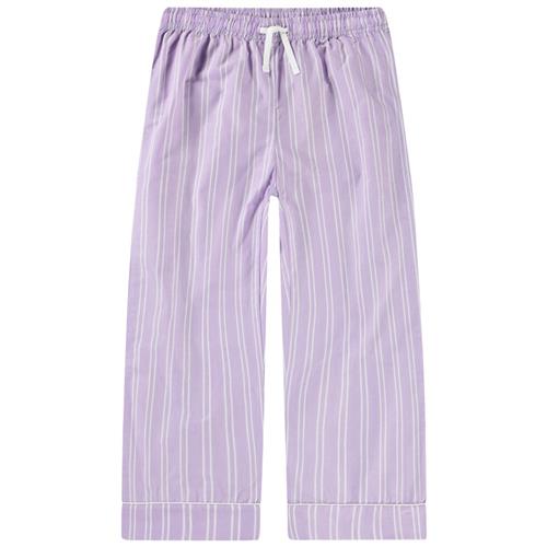 Molo Alfrida Woven Pants Purple Rail Stripe 164 cm  Lilla  164 cm  kvinde
