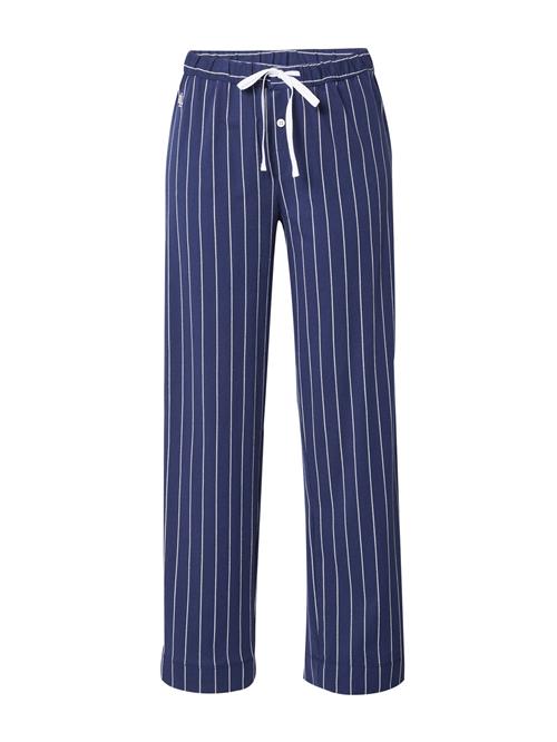 Se Lauren Ralph Lauren Pyjamasbukser  navy / hvid ved About You