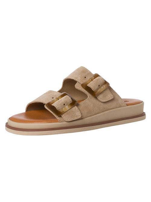 Tamaris Pantoletter  lysebeige