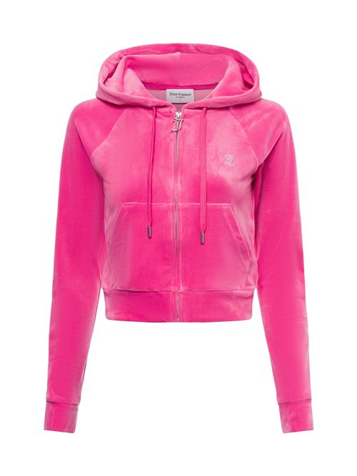 Juicy Couture Sweatjakke 'Madison'  grå / pink