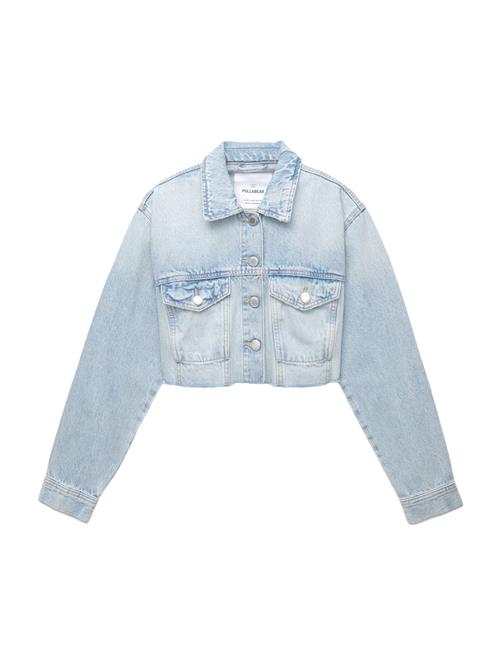 Pull&Bear Overgangsjakke 'CAZADORA'  blue denim