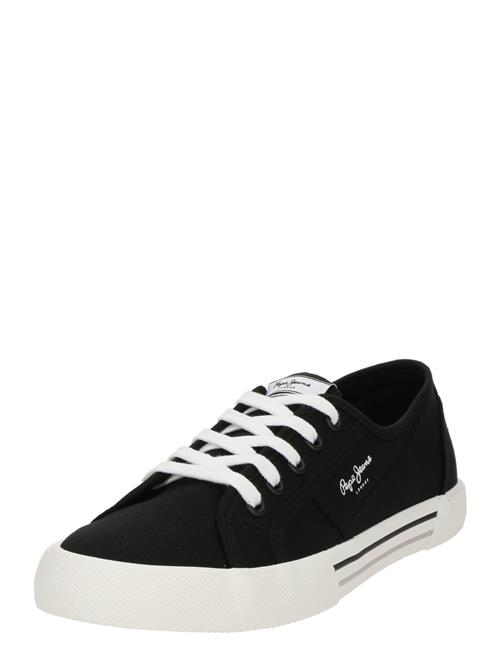 Pepe Jeans Sneaker low 'BRADY'  sort / hvid