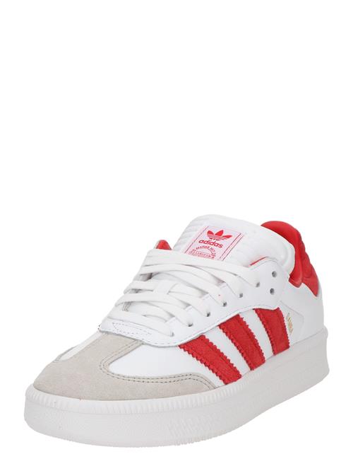 ADIDAS ORIGINALS Sneaker low 'SAMBA XLG'  greige / rød / hvid