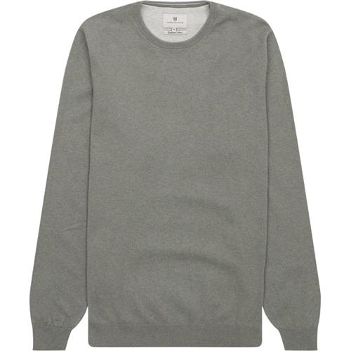 Hansen & Jacob - 11871 CREW NECK KNIT E-PATCH Strik