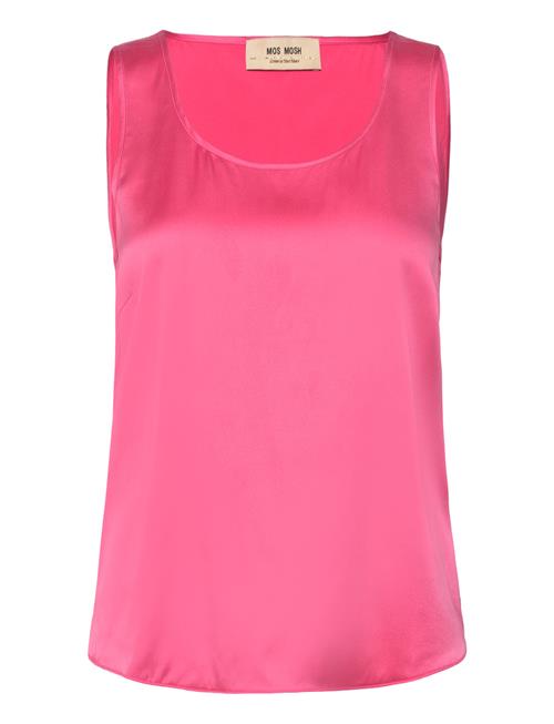 Mmastrid Silk Tank Top MOS MOSH Pink