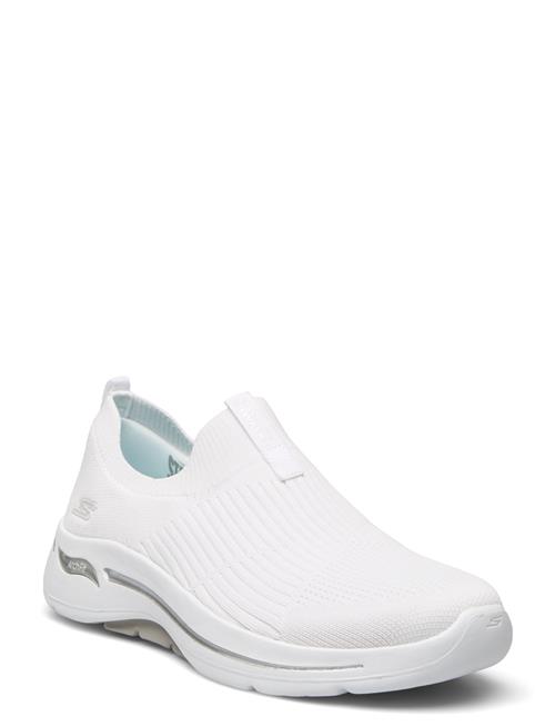 Se Womens Go Walk Arch Fit - Iconic Skechers White ved Booztlet