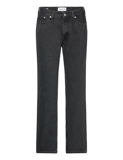 Low Rise Straight Calvin Klein Jeans Black