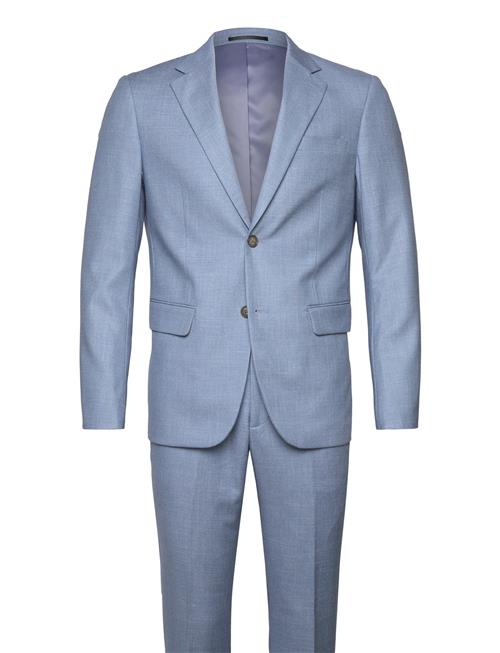 Se Structure Stretch Suit Lindbergh Blue ved Booztlet