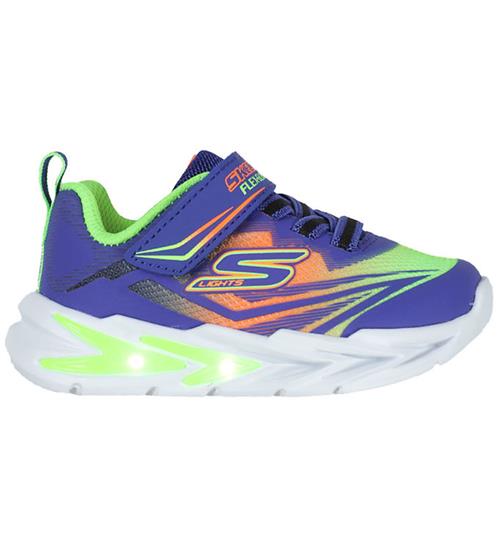 Skechers Sko m. Lys - Glow Ultra - Blå/Multi